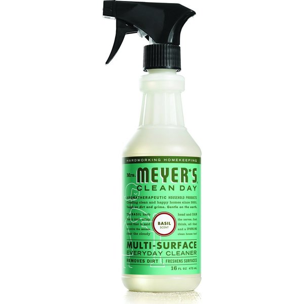 Mrs. Meyers Clean Day Countertop Spray, 16 oz, Liquid, Basil 14441